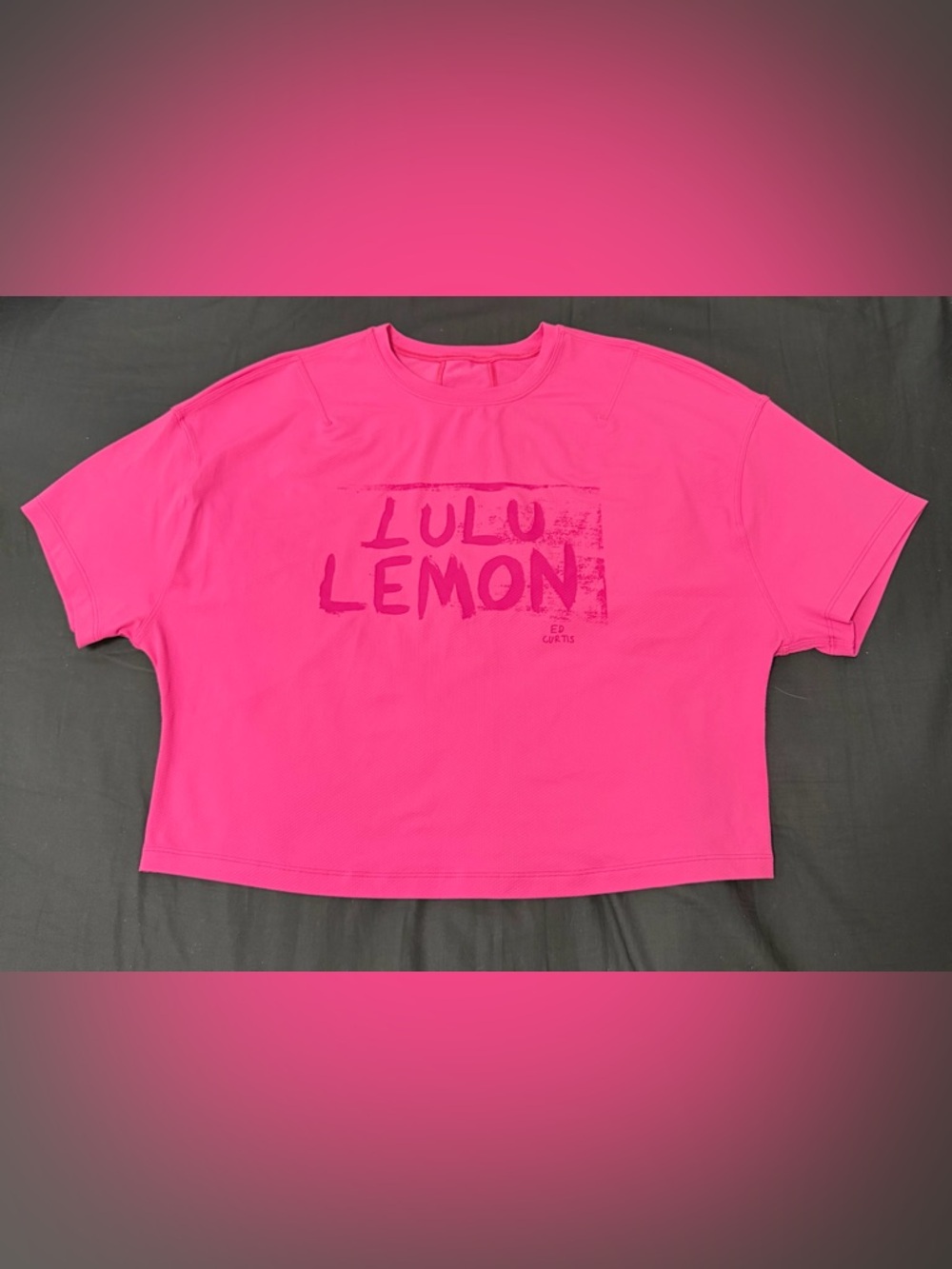 Lululemon Ed Curtis Training Tshirt